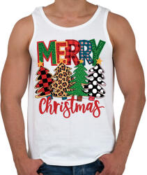 printfashion Christmas - Férfi atléta - Fehér (17151086)