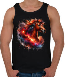 printfashion ló - Férfi atléta - Fekete (17275371)