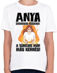 printfashion Anya szeretete végtelen - Gyerek póló - Fehér (17318556)