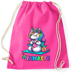 printfashion Unikornis jóga - Sportzsák, Tornazsák - Fukszia (16971667)