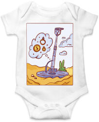 printfashion Fém detektor - Baba Body - Fehér (17169904)