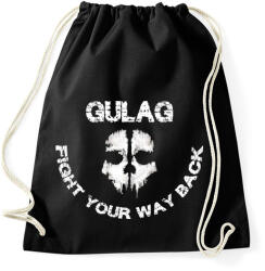 printfashion Gulag - Fight your way back - Sportzsák, Tornazsák - Fekete (17382569)
