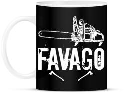 printfashion favágó - Bögre - Fekete (17465502)