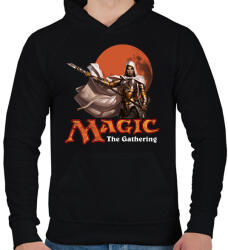 printfashion magic the gathering - Férfi kapucnis pulóver - Fekete (16920427)