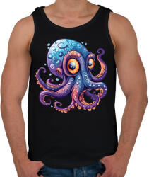 printfashion Polip - Férfi atléta - Fekete (17395807)