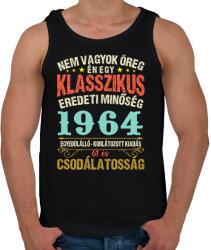 printfashion Klasszikus eredeti minőség - Egyedi számokkal - Férfi atléta - Fekete (17224435)
