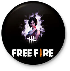printfashion freefire2 - Kitűző, hűtőmágnes - Fekete (17308191)
