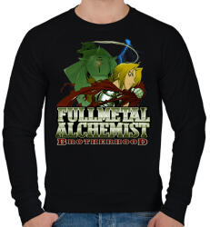 printfashion Fullmetal Alchemist - Férfi pulóver - Fekete (17480098)