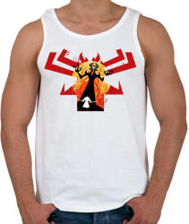 printfashion samurai jack - Férfi atléta - Fehér (17400654)