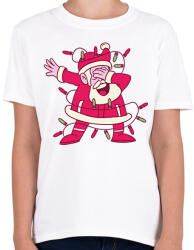 printfashion Télapó dab - Gyerek póló - Fehér (17019082)