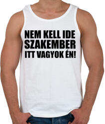 printfashion Szakember (1) - Férfi atléta - Fehér (16881984)