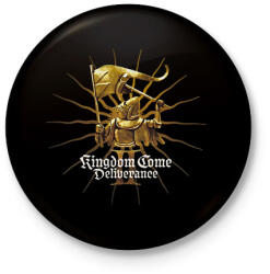 printfashion Kingdom Come Deliverance 2 - Kitűző, hűtőmágnes - Fekete (17264097)