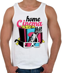 printfashion Otthoni mozi - Férfi atléta - Fehér (17134888)