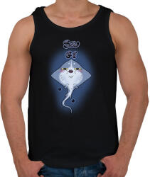 printfashion SzugeRÁJA - Férfi atléta - Fekete (17485013)