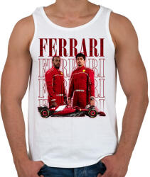 printfashion Ferrari 2025 Forma1 - Férfi atléta - Fehér (17310912)