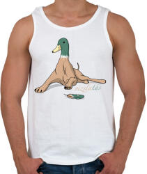 printfashion vizslatás szóvicc - Férfi atléta - Fehér (17223984)