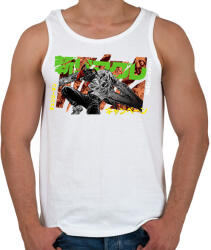 printfashion Chainsaw Man - Férfi atléta - Fehér (17376144)