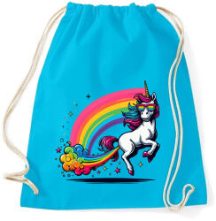 printfashion Pukikornis - Sportzsák, Tornazsák - Surf blue (17458020)