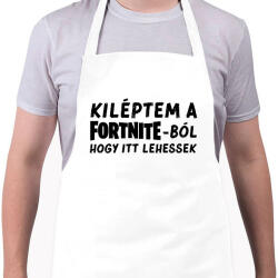 printfashion Fortnite - Kötény - Fehér (17024060)