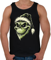 printfashion Grincs koponya - Férfi atléta - Fekete (16881785)