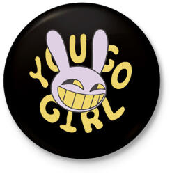 printfashion Digitális Cirkusz - Kitűző, hűtőmágnes - Fekete (16941369)