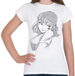printfashion Animés csaj - Női póló - Fehér (17171971)