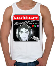 printfashion Nagyító alatt MJ 2 - Férfi atléta - Fehér (17229834)