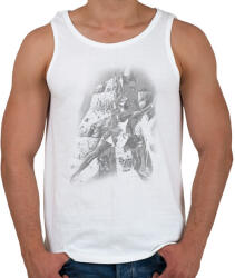 printfashion Falmászás - Férfi atléta - Fehér (17125436)