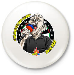 printfashion Russ Bray - Száznyolcvan - Kitűző, hűtőmágnes - Fehér (17211422)