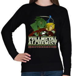 printfashion Fullmetal Alchemist - Női pulóver - Fekete (17480147)