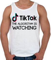 printfashion tiktok2 - Férfi atléta - Fehér (17386944)