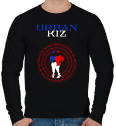 printfashion UrbanKiz táncos S0201-forBlack - Férfi pulóver - Fekete (16925191)