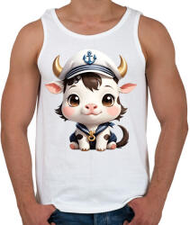 printfashion Boci - Férfi atléta - Fehér (17295160)