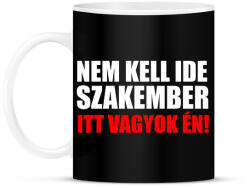 printfashion Szakember (3) - Bögre - Fekete (16880562)
