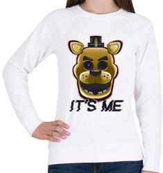 printfashion GOLDEN FREDDY - Női pulóver - Fehér (17259698)