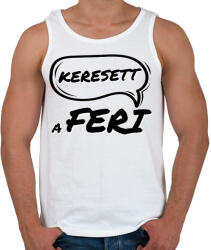 printfashion KERESETT A FERI - Férfi atléta - Fehér (17223534)