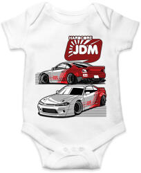 printfashion HARDCORE JDM - SILVIA - Baba Body - Fehér (17392342)