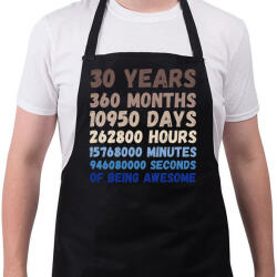 printfashion 30 Years - Kötény - Fekete (16889129)