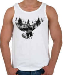 printfashion EagleForest - Férfi atléta - Fehér (17134887)