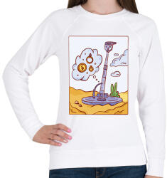 printfashion Fém detektor - Női pulóver - Fehér (17168528)
