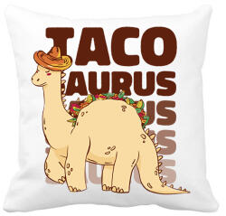 printfashion Tacosaurus - Párnahuzat, Díszpárnahuzat - Fehér (17156383)