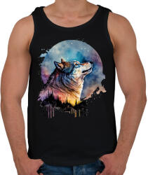 printfashion Farkas - Férfi atléta - Fekete (17251531)