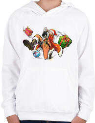 printfashion Naruto Karácsony - Gyerek kapucnis pulóver - Fehér (16875256)