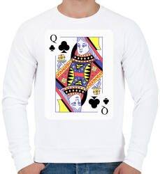 printfashion Dáma treff - Férfi pulóver - Fehér (17162000)