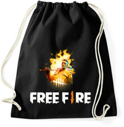 printfashion freefire1 - Sportzsák, Tornazsák - Fekete (17307435)