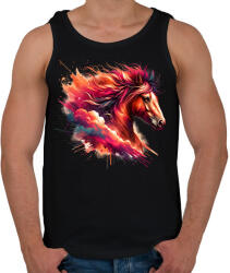 printfashion ló - Férfi atléta - Fekete (17276720)