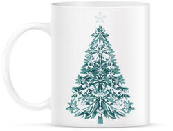 printfashion Karácsonyfa - Bögre - Fehér (16973747)