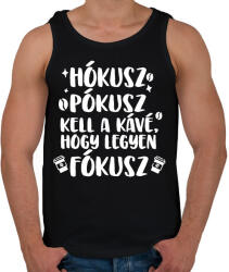 printfashion Hókusz Pókusz - Férfi atléta - Fekete (16917450)