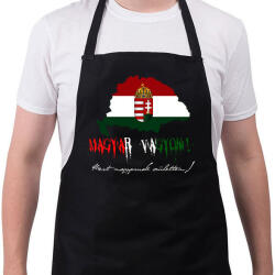 printfashion magyar vagyok 2 - Kötény - Fekete (17421777)