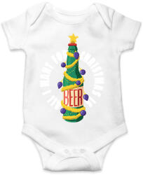 printfashion Sör karácsonyfa - Baba Body - Fehér (17000291)